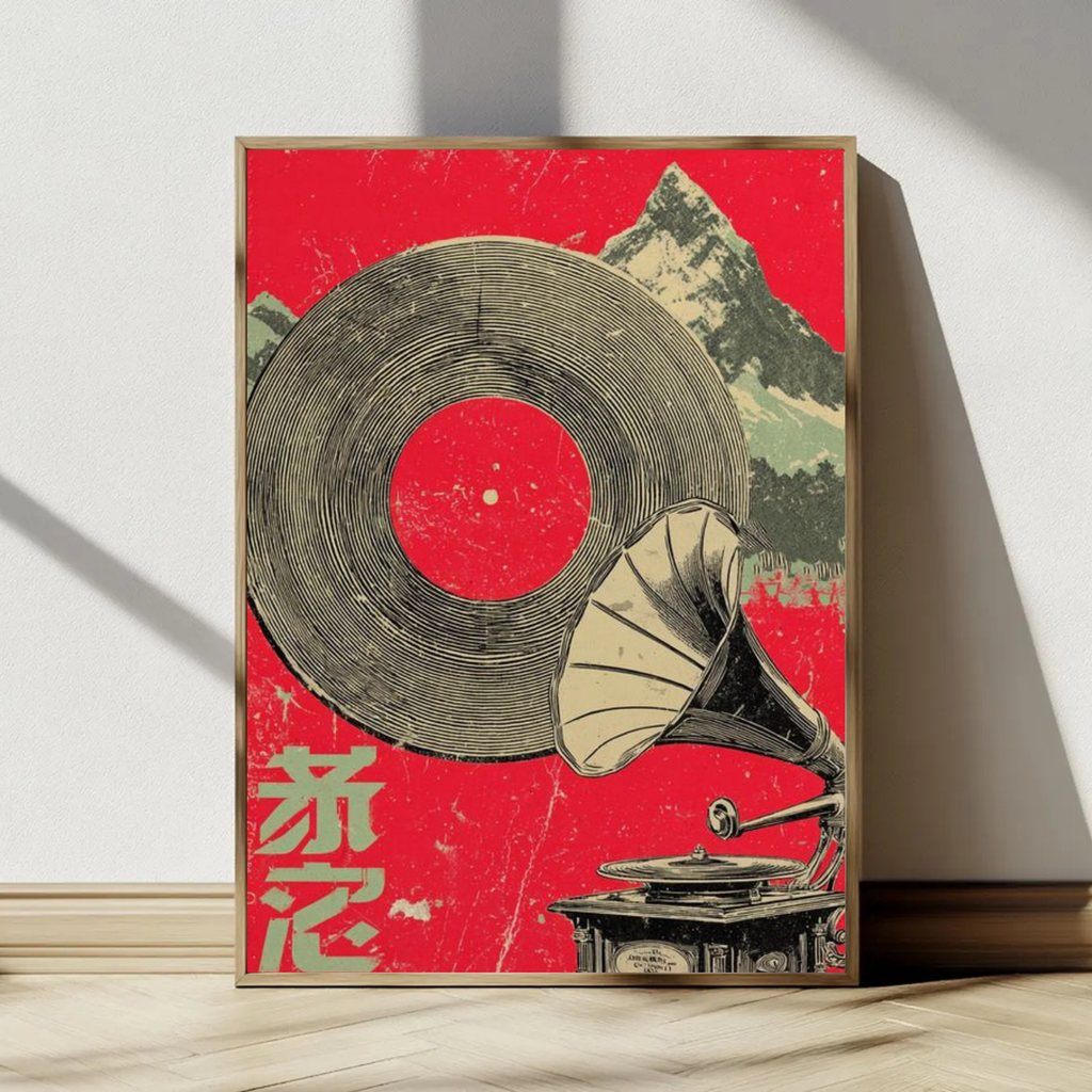Vintage Vinyl Art No. 06