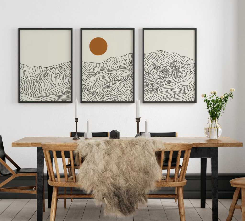 Alps Line Art No. 30