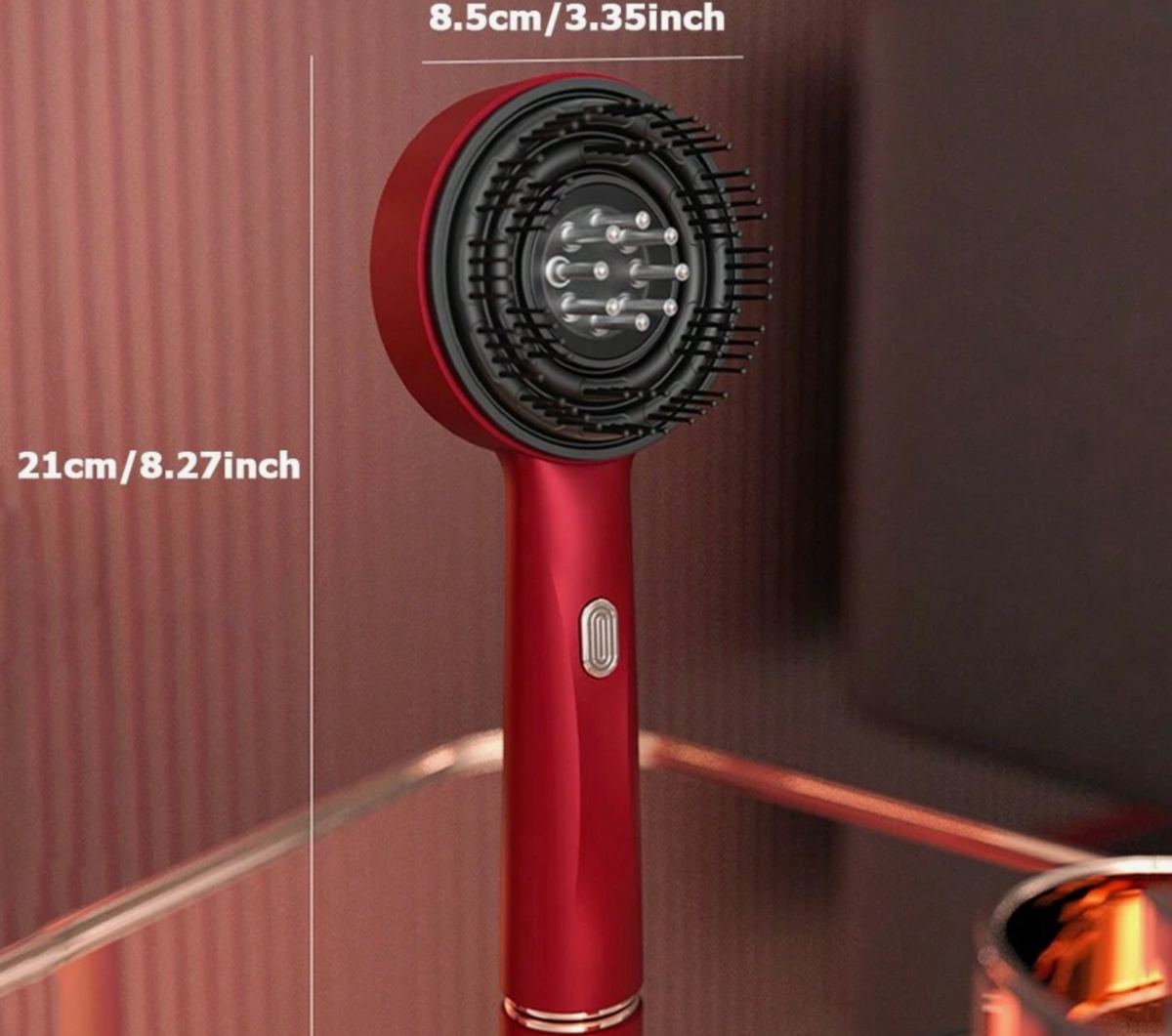 LED Işık Terapi Saç Masaj Tarağı