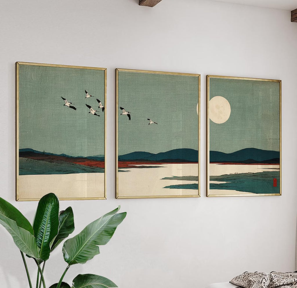 Teal Moon No. 71