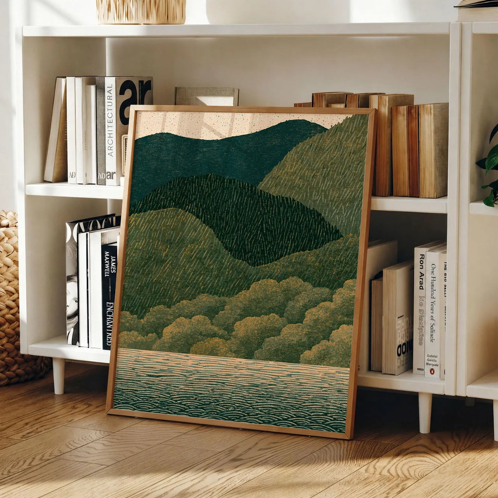 Japanese Mountain Set No. 65