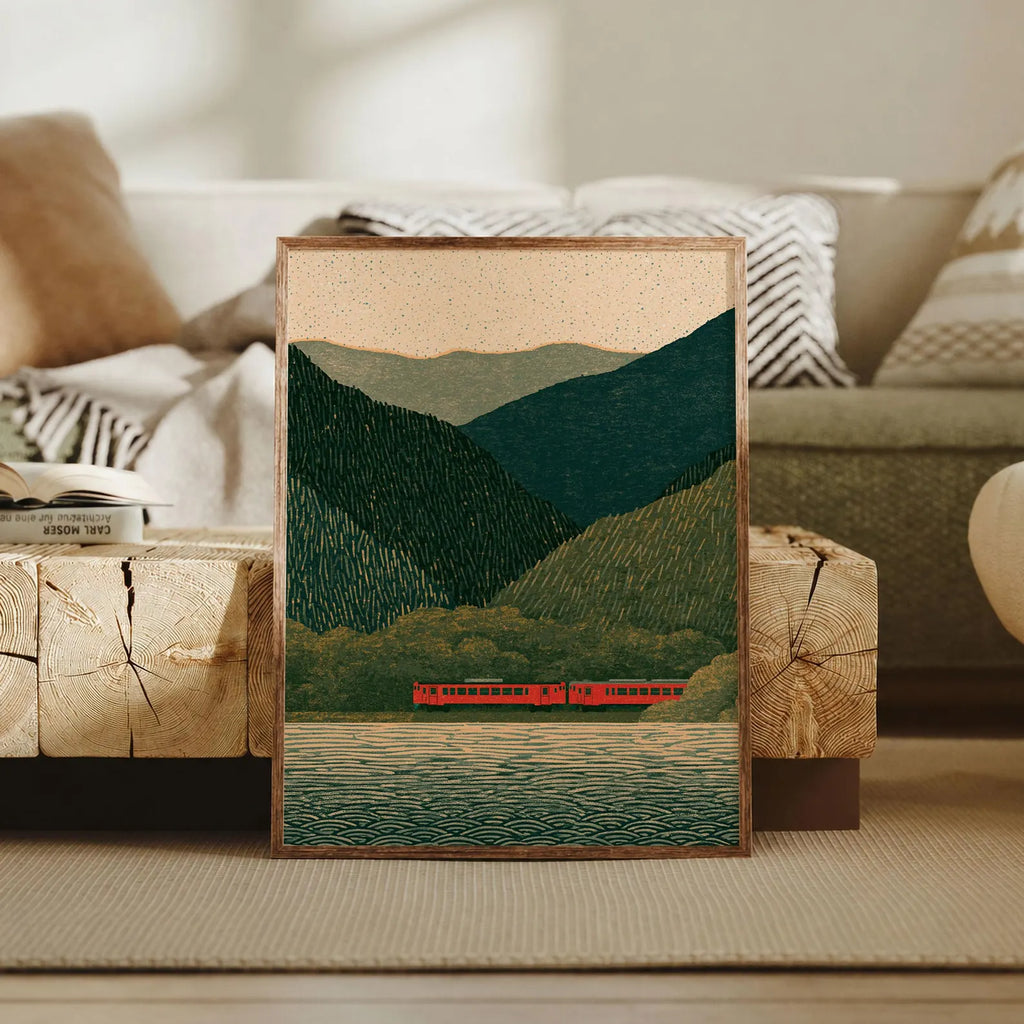 Japanese Mountain Set No. 65