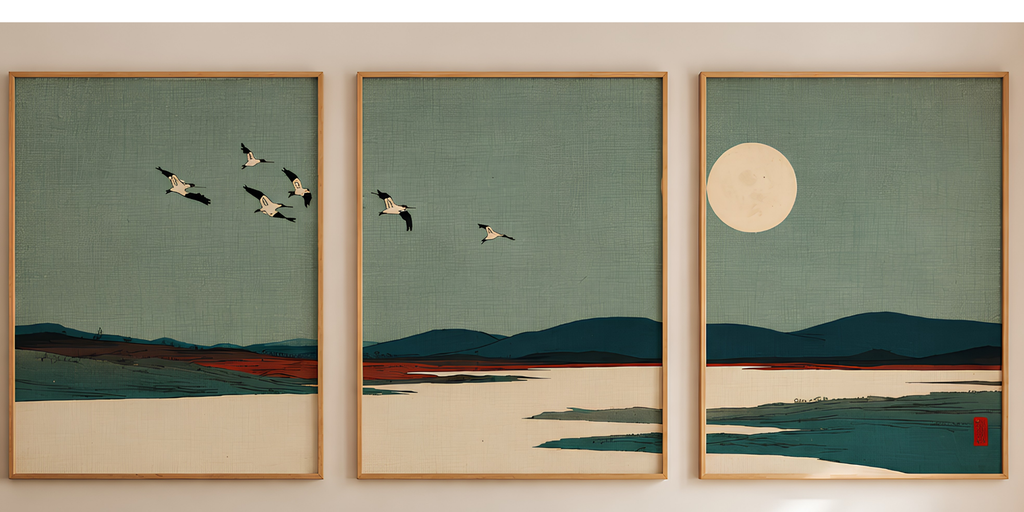 Teal Moon No. 71
