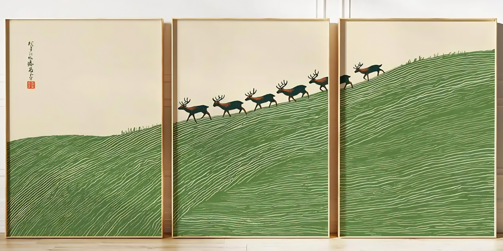 Green Deer  No. 69